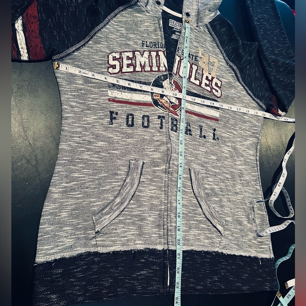 Florida State Seminoles Women’s Zip-Up Hoodie - Picture 8 of 10